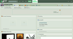 Desktop Screenshot of moonecho666.deviantart.com
