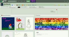 Desktop Screenshot of mimixkawaii.deviantart.com