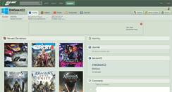 Desktop Screenshot of enigmaxg2.deviantart.com
