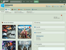 Tablet Screenshot of enigmaxg2.deviantart.com