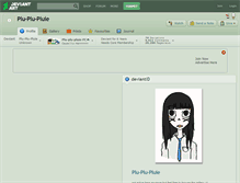 Tablet Screenshot of plu-plu-pluie.deviantart.com