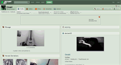 Desktop Screenshot of omaki.deviantart.com