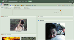 Desktop Screenshot of meeliah.deviantart.com