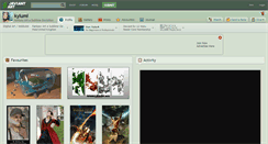 Desktop Screenshot of kylumi.deviantart.com
