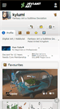 Mobile Screenshot of kylumi.deviantart.com