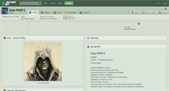 Desktop Screenshot of gray-wolf13.deviantart.com