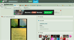 Desktop Screenshot of anarasha-stock.deviantart.com