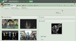 Desktop Screenshot of dast-tsad.deviantart.com