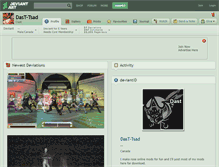 Tablet Screenshot of dast-tsad.deviantart.com