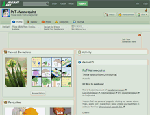 Tablet Screenshot of pot-mannequins.deviantart.com