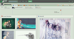 Desktop Screenshot of katarina-mor.deviantart.com