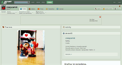 Desktop Screenshot of crazycarrot.deviantart.com