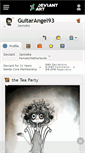 Mobile Screenshot of guitarangel93.deviantart.com