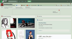 Desktop Screenshot of bloodraynefans.deviantart.com