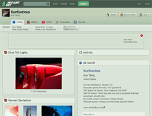 Tablet Screenshot of kunfuscious.deviantart.com