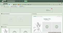 Desktop Screenshot of drbob86.deviantart.com