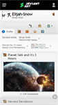 Mobile Screenshot of elijah-snow.deviantart.com