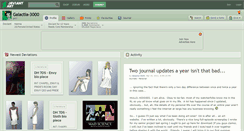 Desktop Screenshot of galactia-3000.deviantart.com