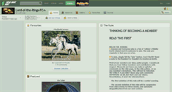 Desktop Screenshot of lord-of-the-rings-fc.deviantart.com