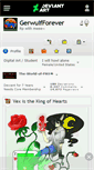 Mobile Screenshot of gerwulfforever.deviantart.com