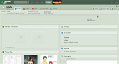 Desktop Screenshot of lolieta.deviantart.com