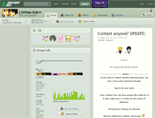 Tablet Screenshot of lxmisa-club.deviantart.com