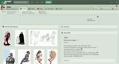 Desktop Screenshot of jilue.deviantart.com