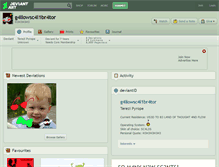 Tablet Screenshot of g4llowsc4l1br4tor.deviantart.com