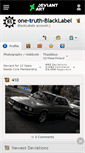 Mobile Screenshot of one-truth-blacklabel.deviantart.com