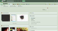 Desktop Screenshot of nizzathan.deviantart.com