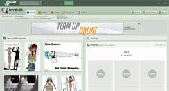 Desktop Screenshot of dhviewer.deviantart.com