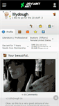 Mobile Screenshot of lilydough.deviantart.com