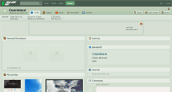 Desktop Screenshot of cesardelacal.deviantart.com