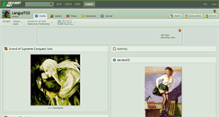 Desktop Screenshot of langustgs.deviantart.com