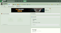 Desktop Screenshot of kozaima.deviantart.com