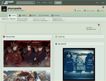 Tablet Screenshot of physcopedia.deviantart.com