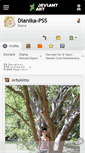 Mobile Screenshot of dianika-pss.deviantart.com