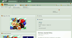 Desktop Screenshot of okaryu.deviantart.com