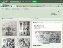 Tablet Screenshot of maguta.deviantart.com