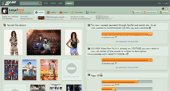 Desktop Screenshot of lesya7.deviantart.com