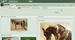 Desktop Screenshot of lupanotte.deviantart.com