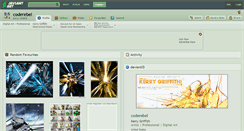Desktop Screenshot of coderebel.deviantart.com