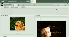 Desktop Screenshot of monstermarika.deviantart.com