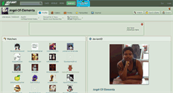 Desktop Screenshot of angel-of-elementa.deviantart.com