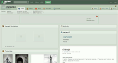 Desktop Screenshot of mariom84.deviantart.com