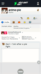 Mobile Screenshot of anime-pie.deviantart.com