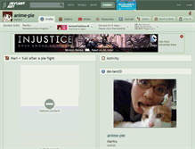 Tablet Screenshot of anime-pie.deviantart.com