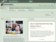 Tablet Screenshot of denise-vasquez.deviantart.com
