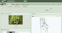 Desktop Screenshot of kibah.deviantart.com