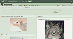 Desktop Screenshot of philosophyfox.deviantart.com